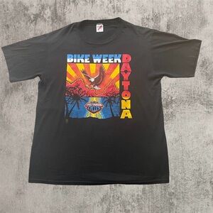 Harley Davidson 90s single stitch Daytona bike week t shirt sz xl